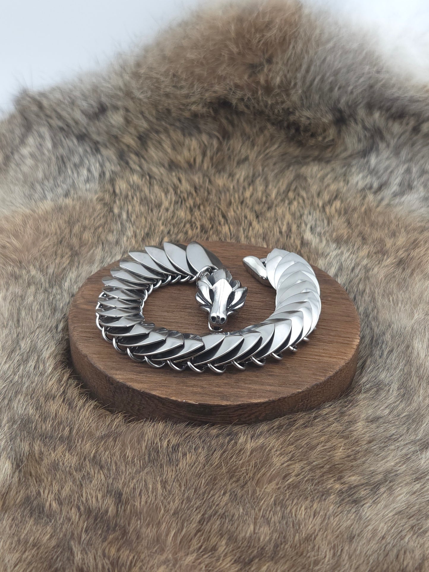 Dragon Scale Bracelet - Full Stainless Steel