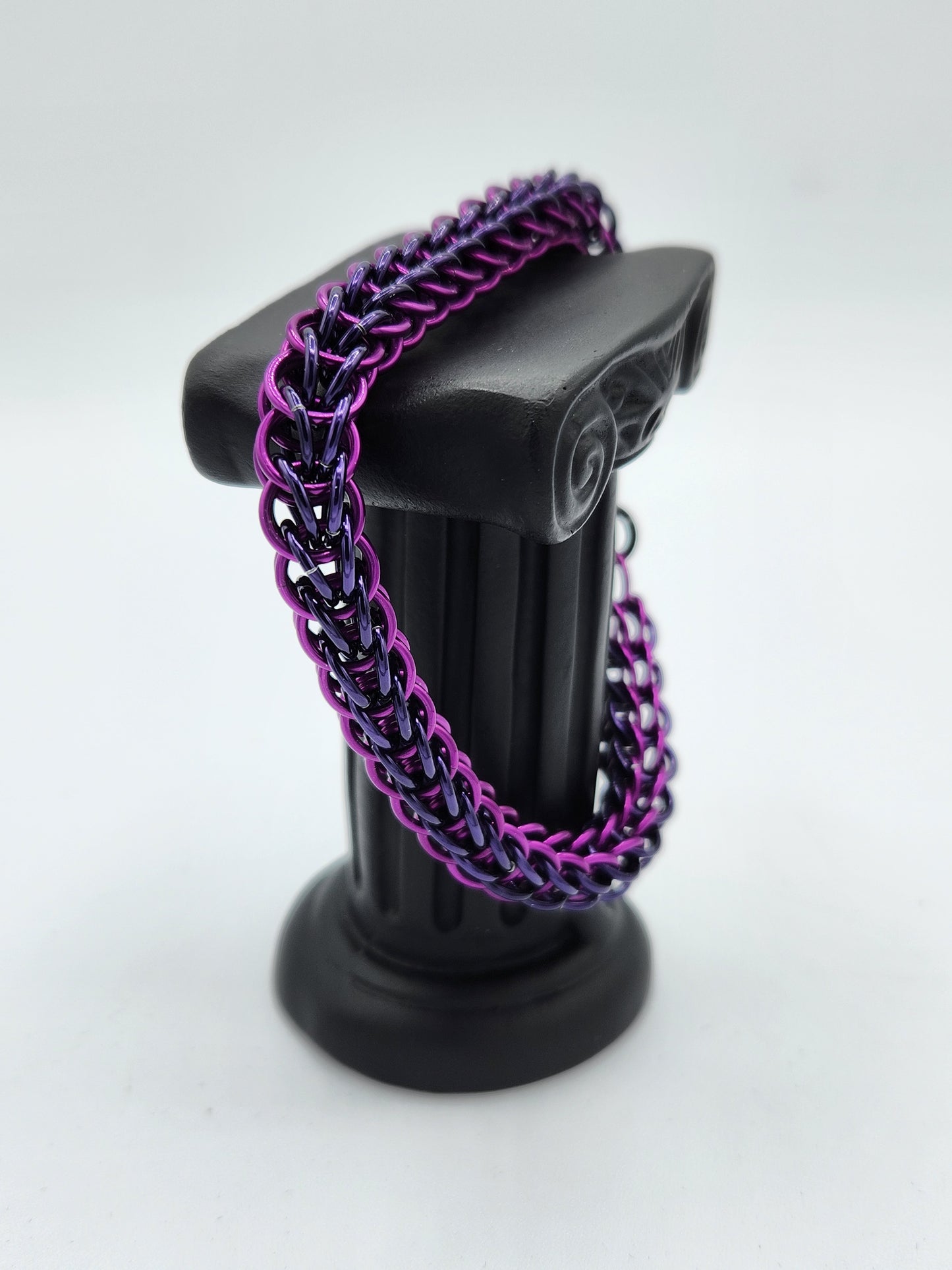 Dark Purple and Violet Full Persian Bracelet