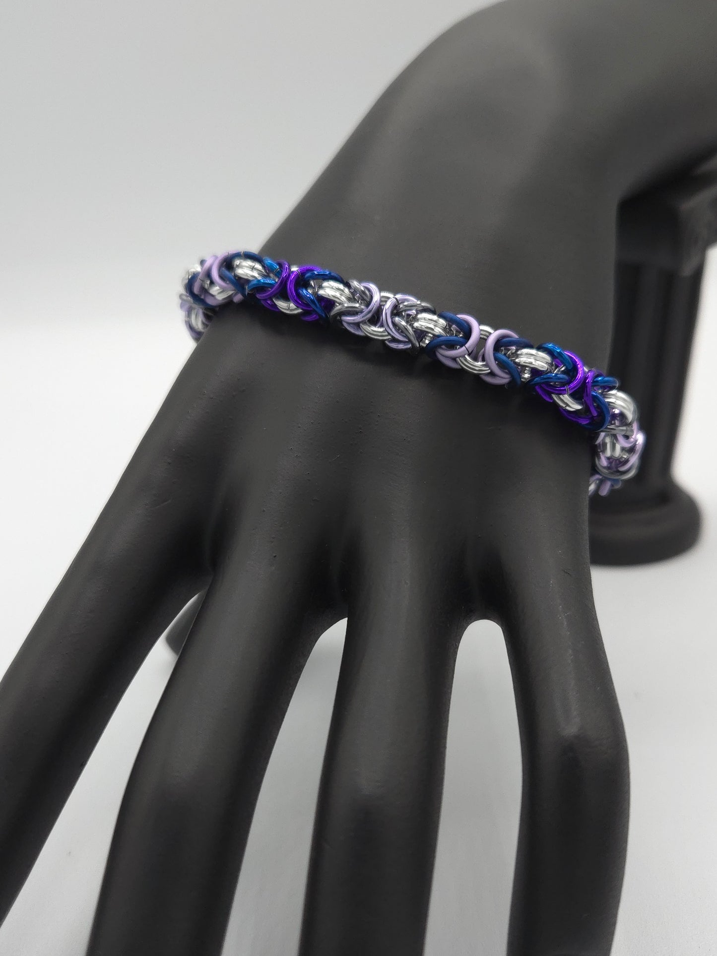 Butch Lesbian Pride Byzantine Bracelet