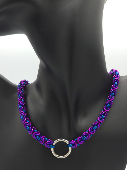 Bisexual Pride Byzantine Choker