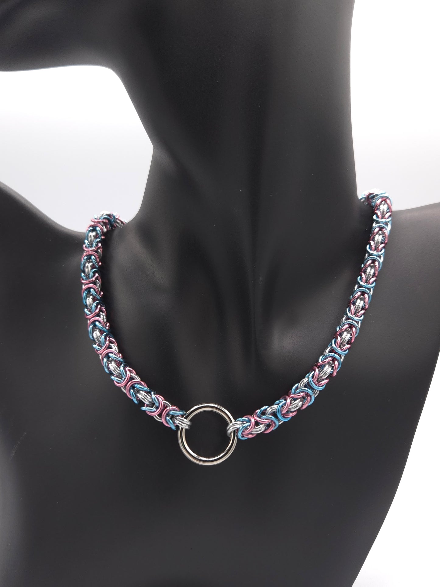 Transgender Pride Byzantine Choker