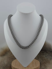 22" Stainless Steel Full Persian Chainmail Necklace