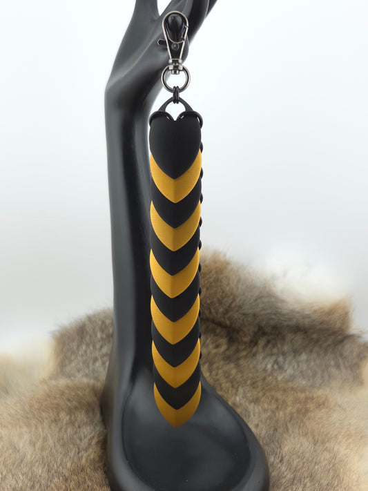 Black Gold Fidget Scale – Large Anodized Sensory Toy Foxweave Studios