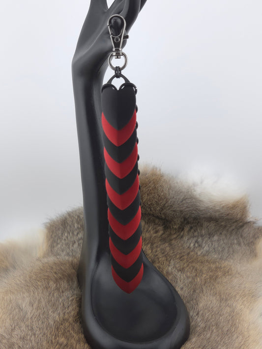 Fidget Scales - Large Scales - Black and Red (Black Rings) Foxweave Studios