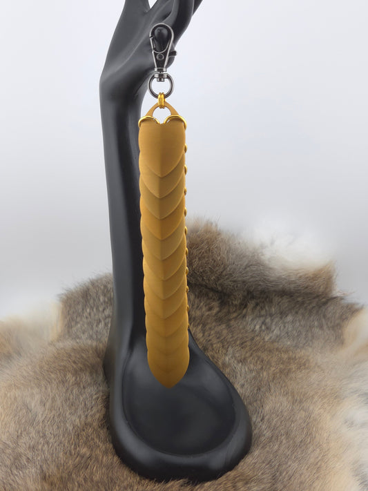 Gold Fidget Scale – Large Anodized Sensory Toy Foxweave Studios