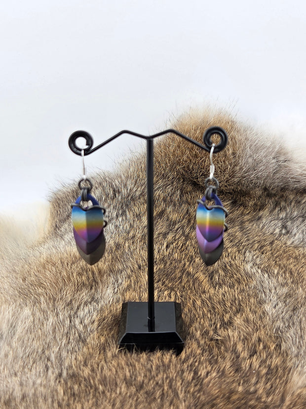 Titanium Scale Earrings